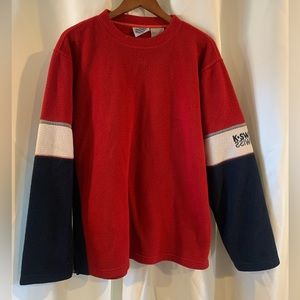 Vintage Y2K K-SWISS Pullover Sweater Sweatshirt Mens‎ Large